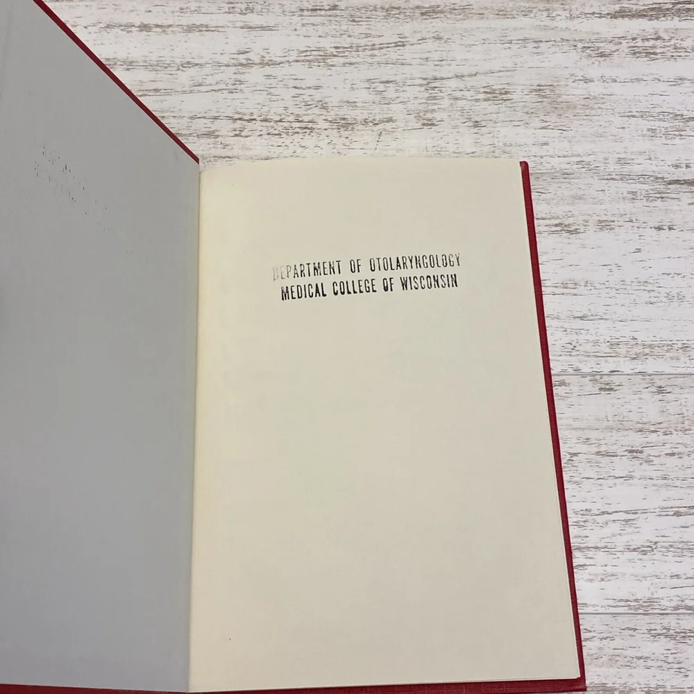 Vintage 1977 Otolaryngologic Clinics North America Salivary Gland Book